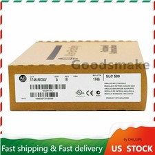 Sealed AB 1746-NIO4V SER A SLC 500 Analog Output Module FAST SHIP US Free Tax