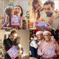 Duftkerzen Geschenkset 9X75G Sojawachs Aroma Weihnachten Teelichter Frauen