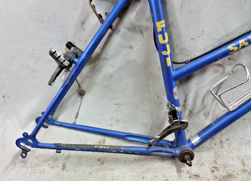 1991 Fuji Sandblaster MTB Bike Frame Set 19" Large Hardtail Rigid Step-Thru Cafe - Image 3 of 4