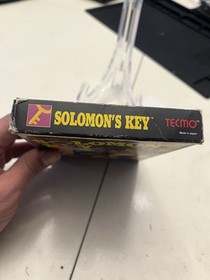 Solomon's Key (Nintendo NES) Complete CIB Rare Cleaned & Tested