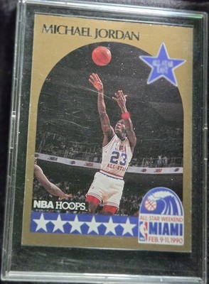 1990-91 NBA HOOPS All-Star Game Michael Jordan #5 Chicago Bulls