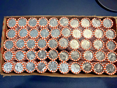2026-P Revolutionary War quarters 1 Roll Fresh Unsearched Roll Free Shipping