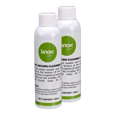 Knox Cleaning Fluid for Vinyl Record Cleaners (2-pack)
