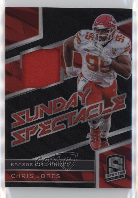 2024 Panini Spectra Sunday Spectacle 38/99 Chris Jones #SS-CJS 16wc
