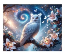 Benjenes Diamond Art Kits for Adults, Owl Diamond Painting Kits for Adults, 5D