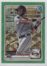 2020 Bowman Chrome Prospects Mega Box Green Mojo Refractor 37/99 Joey Bart 0b0
