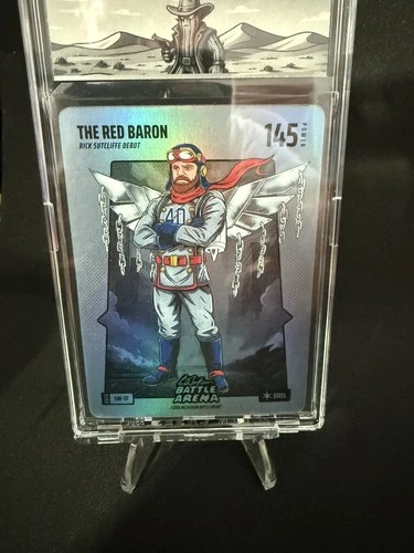 2026 Battle Arena The Red Baron Rick Sutcliffe Debut Silver Steel Battle Foil