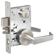 ASSA ABLOY ACCENTRA AUR8867FL x 626 x YMS Lever Lockset,Mechanical,Entrance 5VTC