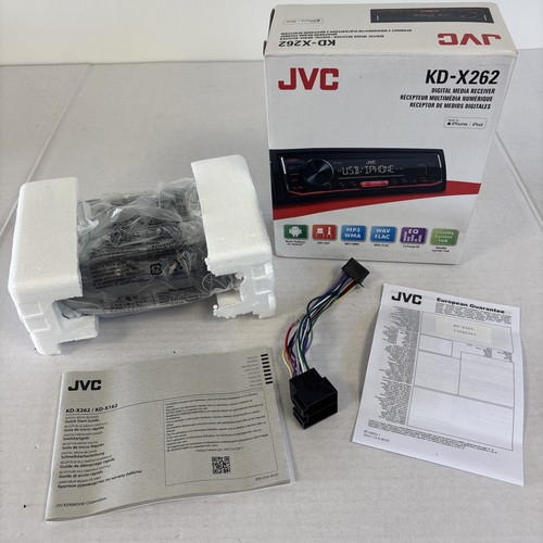 JVC KD-X262 Digital Media Receiver Car Stereo iPhone iPad Compatible - Picture 5 of 9