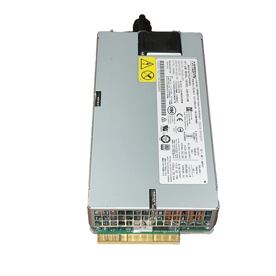 IBM 02CL762 7001692-J202 80+ Platinum 1400W Netzteil Für IBM POWER9 S924 S914 - Bild 2 von 3