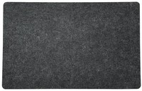 Platzset, Tischset Filz 45X30Cm Dunkelgrau Rechteckig Kesper