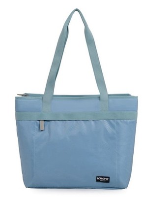 Igloo | Insulated Cooler Tote | Blue | Zippered Soft-Sided Reusable Bag