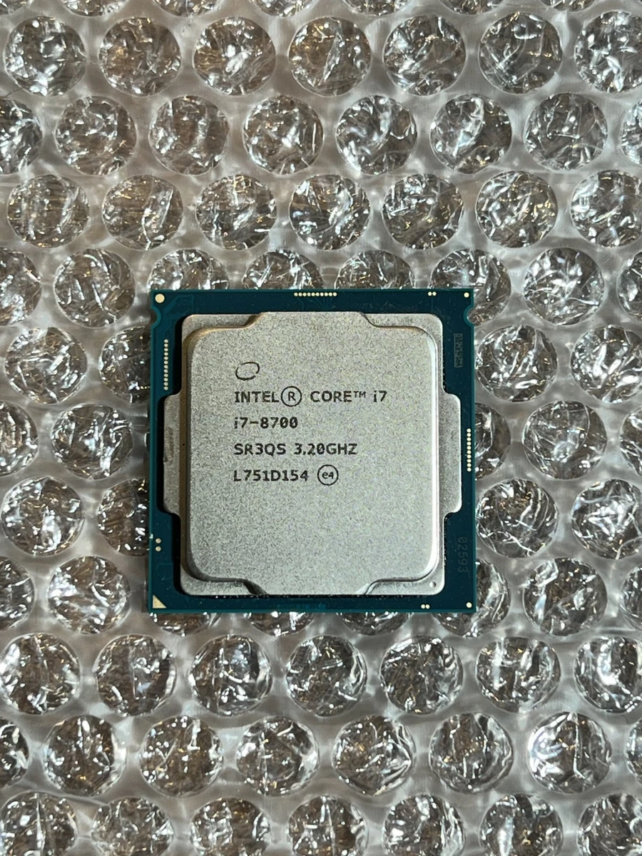 Intel Core i7-8700 Processor Model Computer Processors (CPUs) for