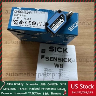 1pcs new SICK WTB8-P2211 6033215 Photoelectric Sensor fast Ship #YP1
