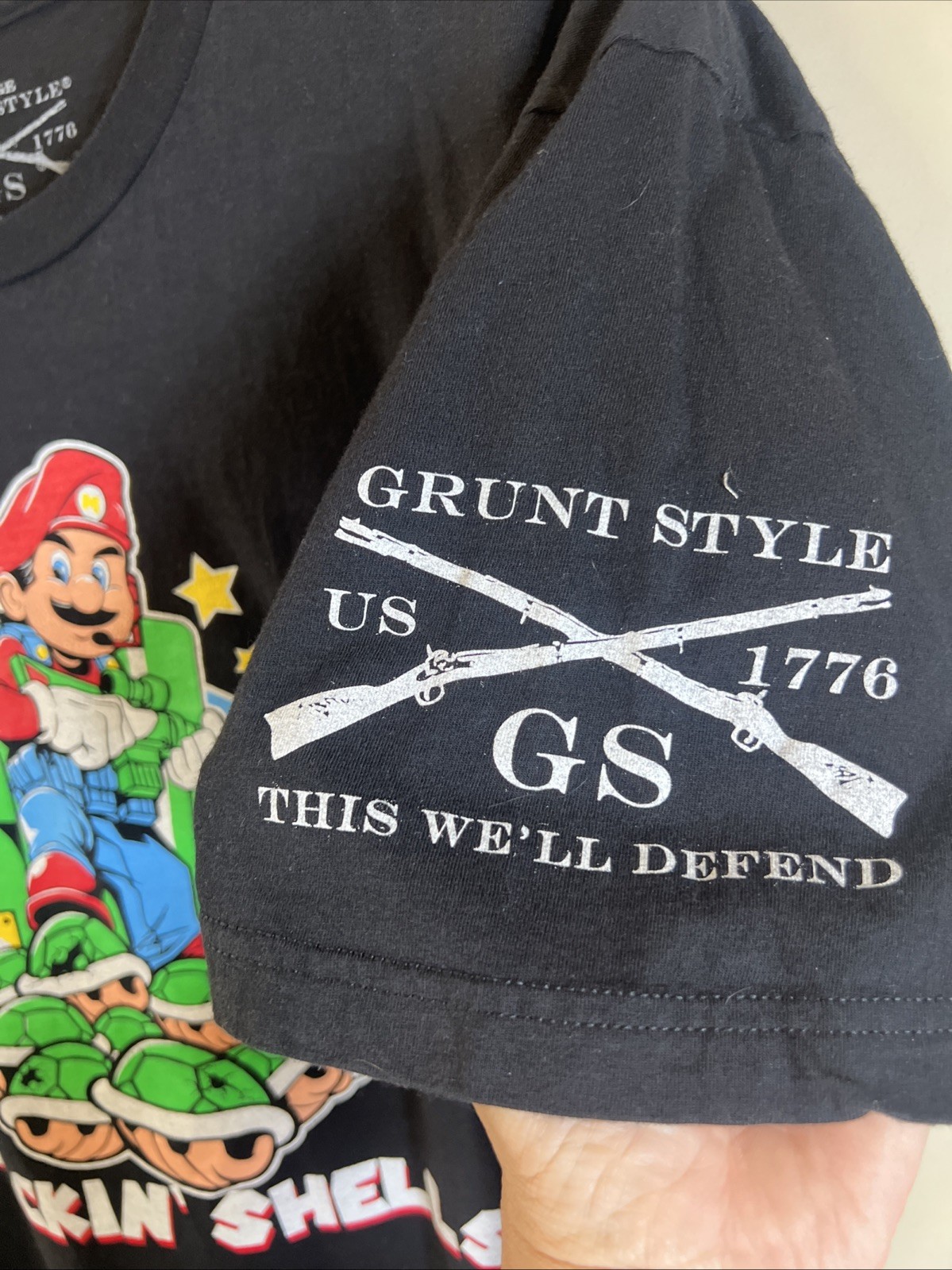 Grunt Style Stackin Shells Mario Xtra Large Black… - image 4
