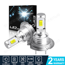 2x H7 LED Headlight Globes 120W 22000LM Low Beam Canbus For Hyundai Kona 2021/23