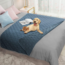 Waterproof Blanket Reversible Dog Bed Cover Pet Blanket for Furniture Bed Couch