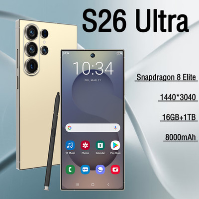New S26 Ultra 5G Smartphone 6.9'' Factory Unlocked Android Cellphones Dual SIM
