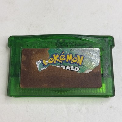 Pokemon Emerald Nintendo Game Boy Advance Authentic Label New Battery