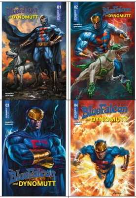 The Blue Falcon & Dynomutt #1 2 3 4 Parrillo TRADE Main Cover A SET Lot 2025