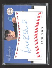 2012 Panini Signature Series Game Rated Rookie David Phelps #110 167/299 auto