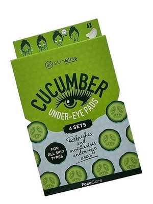 4x Set Under Eye Pads Augenmaske Gurke Gurkenmaske Cucumber