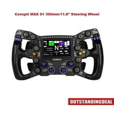 Conspit MAX 01 300mm Steering Wheel with 4 To...