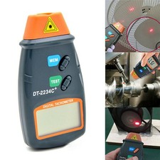 LCD Digital Laser Umdrehungsmesser Tachometer Drehzahlmesser Berührungsloser KFZ