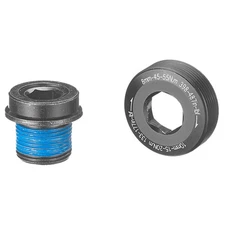 Samox ISIS Self-Extracting Right Hand eBike Crank Spindle Bolt - Black BL-S04-A