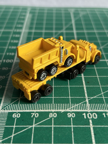 Rare Micro Machines, Hasbro Preproduction, Unreleased Semi Truck & Snow Plough - Afbeelding 3 van 12