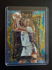 2025 Panini Select Light Blue Disco WNBA Dearica Hamby #41/125  WNBA