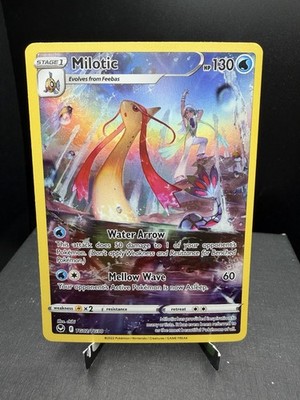 Pokemon TCG SWSH Silver Tempest Milotic TG02/TG30 Trainer Gallery Full Art NM