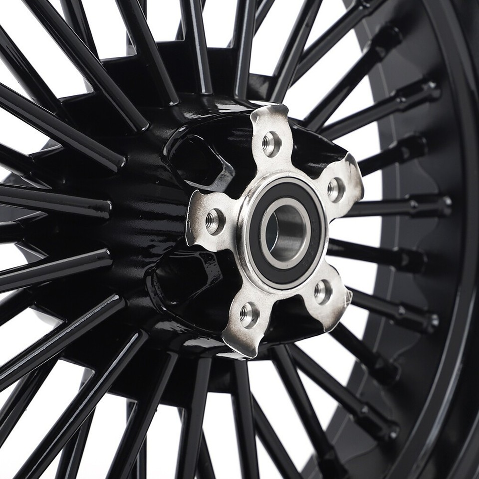 16x3.5 Fat Spoke Wheels Rims for Harley Softail Slim FLSL 2012-2021 ...