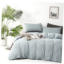 Haze Blue Comforter Sets Twin Solid Light Twin 68" 90"-Comforter 1-light Blue