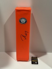 PAT MCAFEE SIGNED TOUCHDOWN PYLON INDIANAPOLIS COLTS FOOTBALL JSA COA