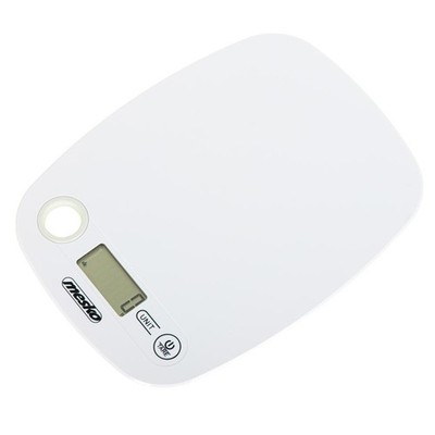 Mesko MS 3159 Küchenwaage digital 5kg LCD Tara Funktion Digitalwaage weiß