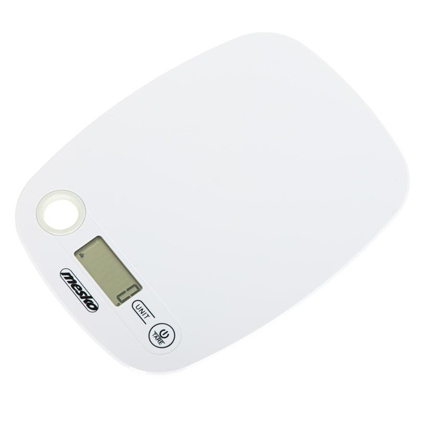 Mesko Ms 3159 KüChenwaage Digital 5Kg Lcd Tara Funktion Digitalwaage Weiß-image