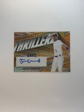 2022 Leaf Metal Baseball Justin Crawford Thrillerz Proof Auto 1/1 Phillies