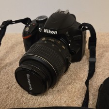 Nikon D3200 Digital SLR 24.2MP Black 3" Screen Built-In Flash USB HDMI