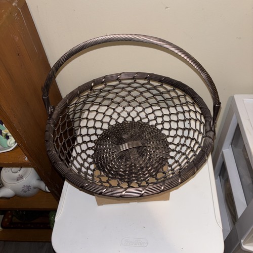 Bronze Basket With Handle