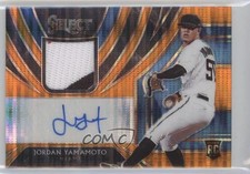 2020 Panini Select FOTL Orange Pulsar Prizm 9/10 Jordan Yamamoto Auto 0a4s