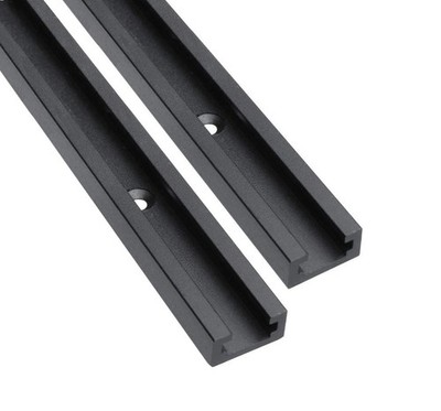 Aluminum 36'' T-Track for Woodworking  Double Cut Profile Universal with Pr