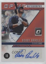 2018 Panini Donruss Optic Red Prizm 5/25 Bobby Bradley #OA-BB Auto go9