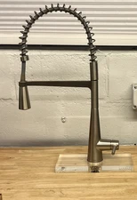 Moen Sleek Stainless One-Handle Pre-Rinse Spring Pulldown Kitchen Faucet