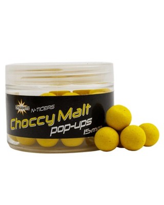 Dynamite Baits N-Ticers Choccy Malt Pop-Ups 15mm ADY040016