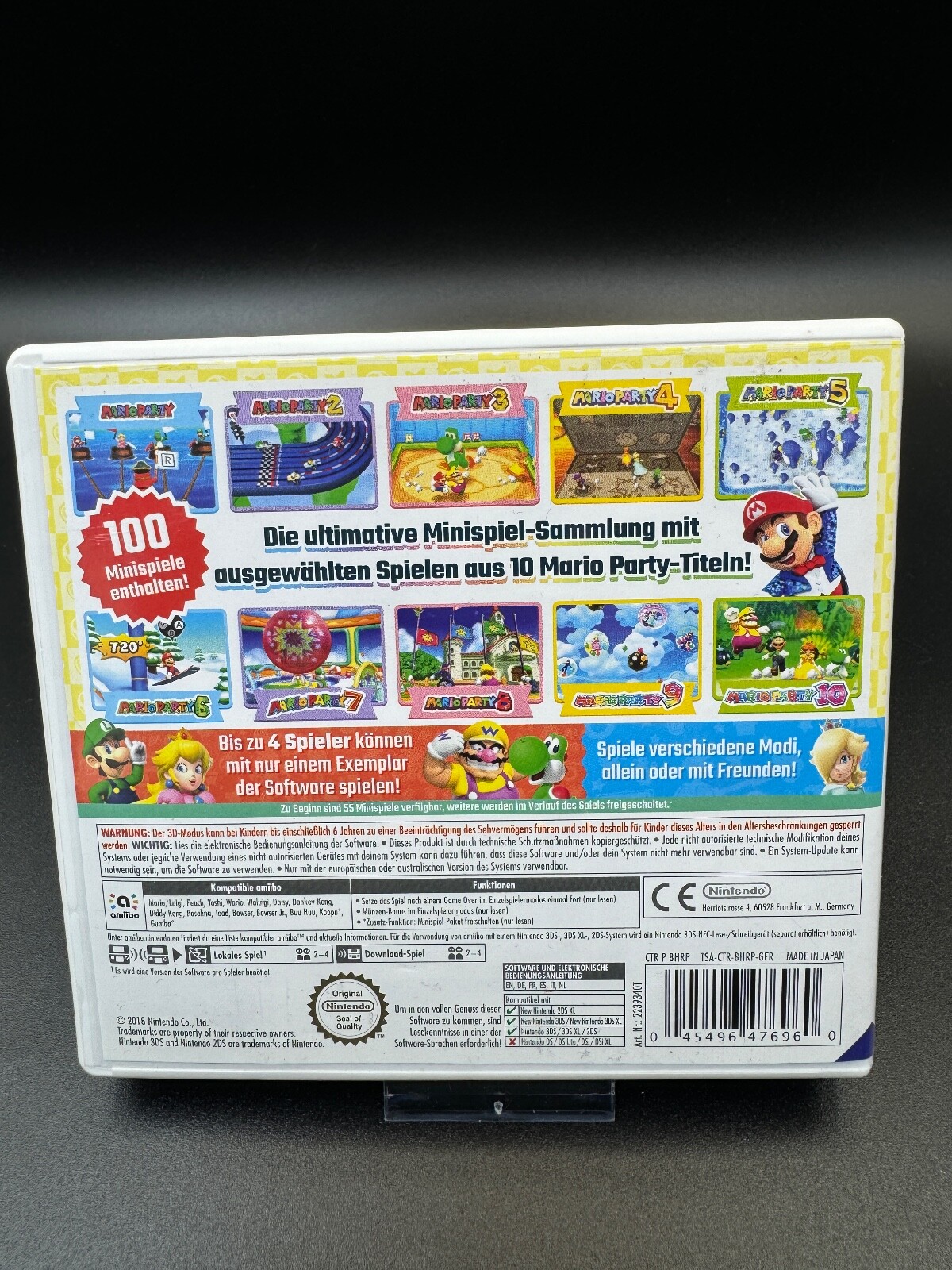 Mario Party Top 100 Nintendo 3DS ohne Anleitung 45496476960 eBay