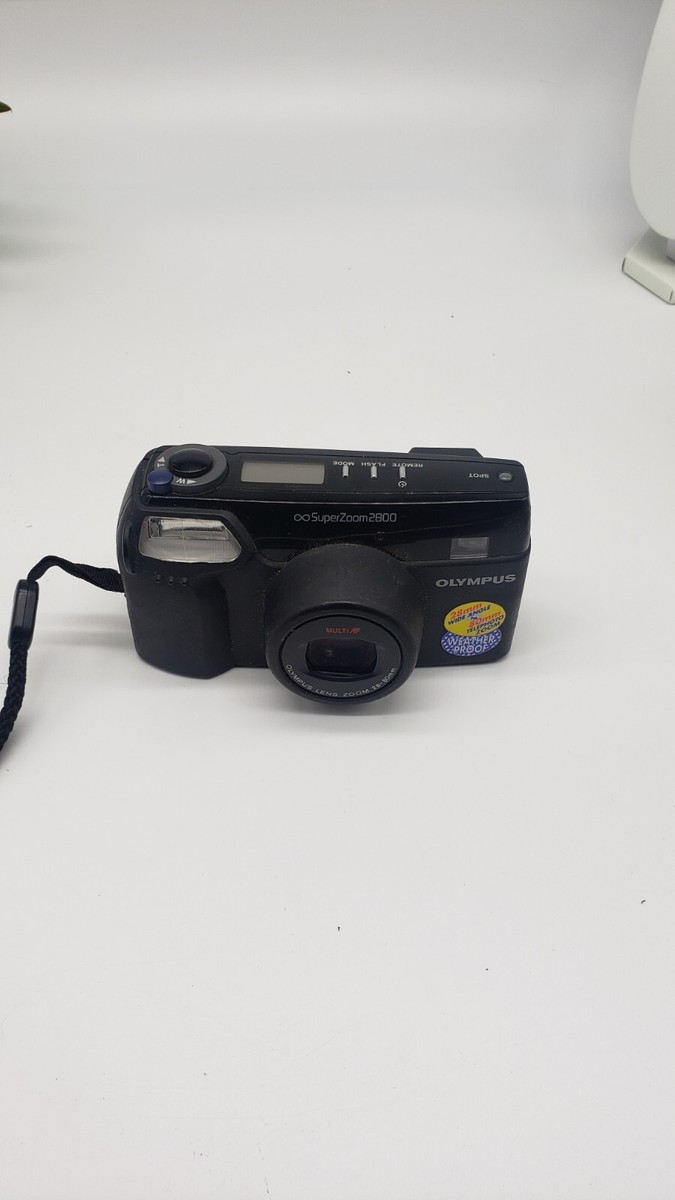 Vintage Olympus Super Zoom 2800 Point & Shoot camera & 28-80 lens
