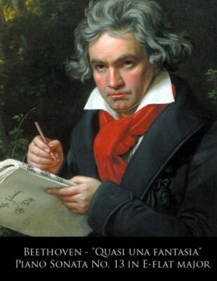 Beethoven - ''Quasi Una Fantasia'' Piano Sonata N, Van-Beethoven, Van-Beethove-,