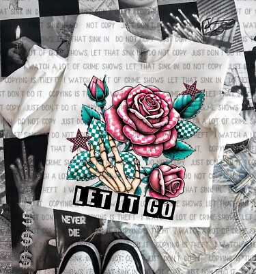 Let It Go Floral Small-3X