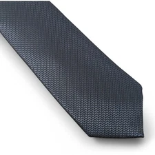 Alfani Men's Julian Textured Solid Tie Formal Necktie Slim 2 3/4" Black $55